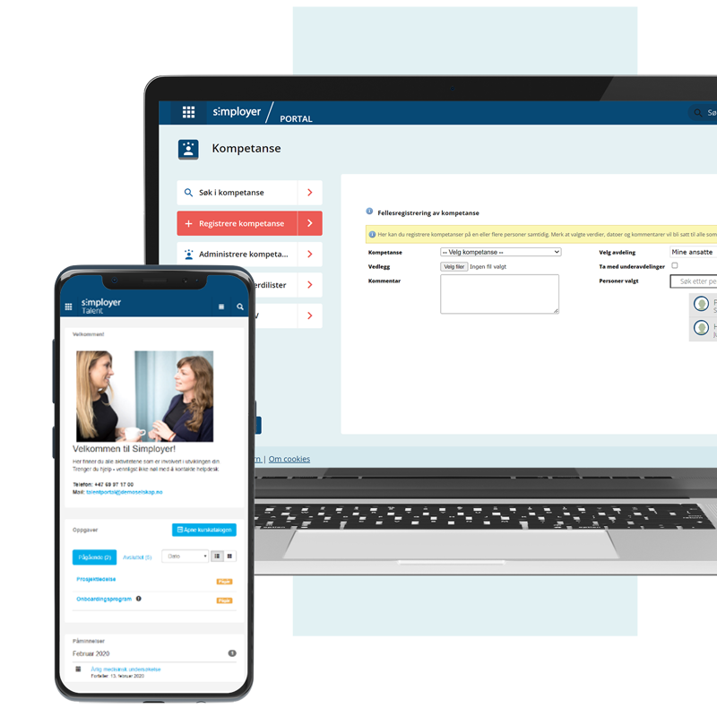 Simployer formell kompetanse