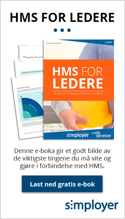 Gratis e-bok: HMS for ledere