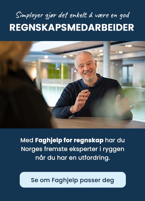 Simployer gjør det enkelt å være en god økonomimedarbeider